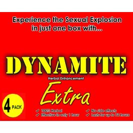 Dynamite Extra x4  Stimulant Homme Femme effet immédiat